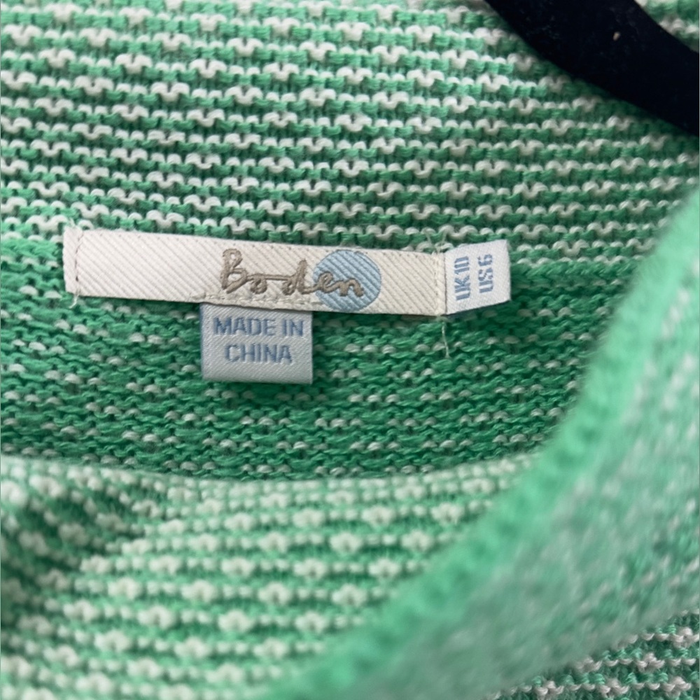 Boden Mint Green Cowl Neck Sweater (mix19) - Picture 2 of 5